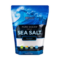 SaltWorks 纯海洋海盐 细盐 2.3kg