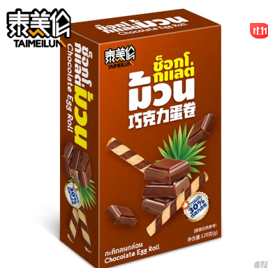 9.9元包邮！泰美伦泰式风味饼干120g