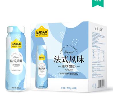 11.06元！认养一头牛法式酸奶230g*6瓶