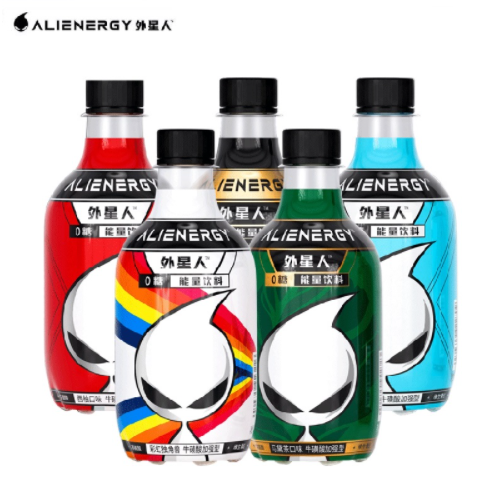 18.22元包邮！外星人 0糖维生素气泡水能量饮料350ml*12瓶 