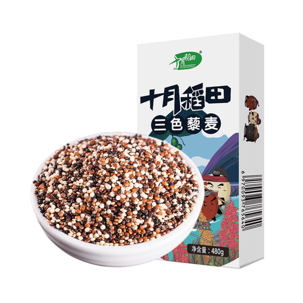 【1件5折】十月稻田三色藜麦480g