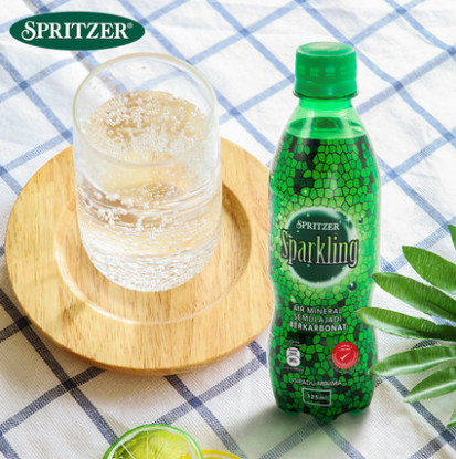 39.9元包邮！SPRITZER 事必胜 高端无糖气泡水饮料325ml*24瓶