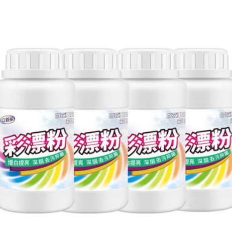 12.9元包邮！立管家彩色彩漂剂2瓶装
