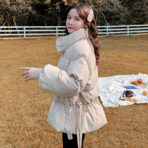 98元包邮！肯梵图短款韩版冬季保暖棉服外套女