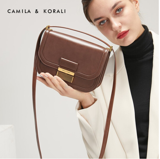 139元包邮！CAMILA & KORALI 潮ck风单肩斜挎包