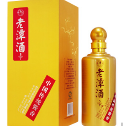 80元包邮！潭酒 老T5 酱香型白酒 53度 500ml 