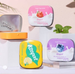 【折3.31元/盒】19.9元包邮！kissport无糖薄荷接吻糖6盒