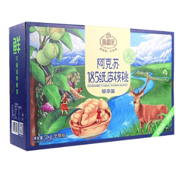 29.9元包邮！新疆阿克苏185纸皮核桃1000g