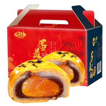16.9元包邮！千丝雪媚娘蛋黄酥礼盒装