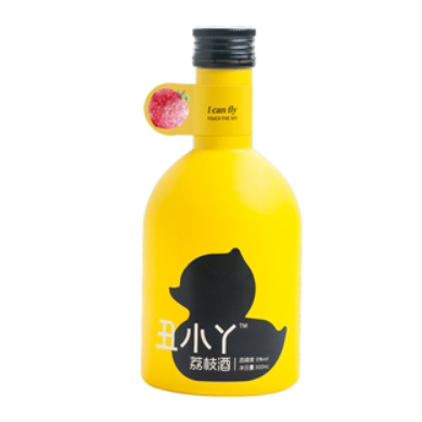 【史新低】3.9元！丑小丫荔枝果酒300ml（付2瓶7.9元）