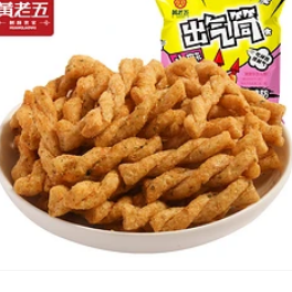 2元！老五 出气筒小麻花酥 80g（买8送2 付19.9元包邮）