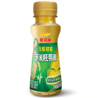 【折1.99元/瓶】9.95元包邮！金龙鱼 玉米胚芽油60ml*5瓶
