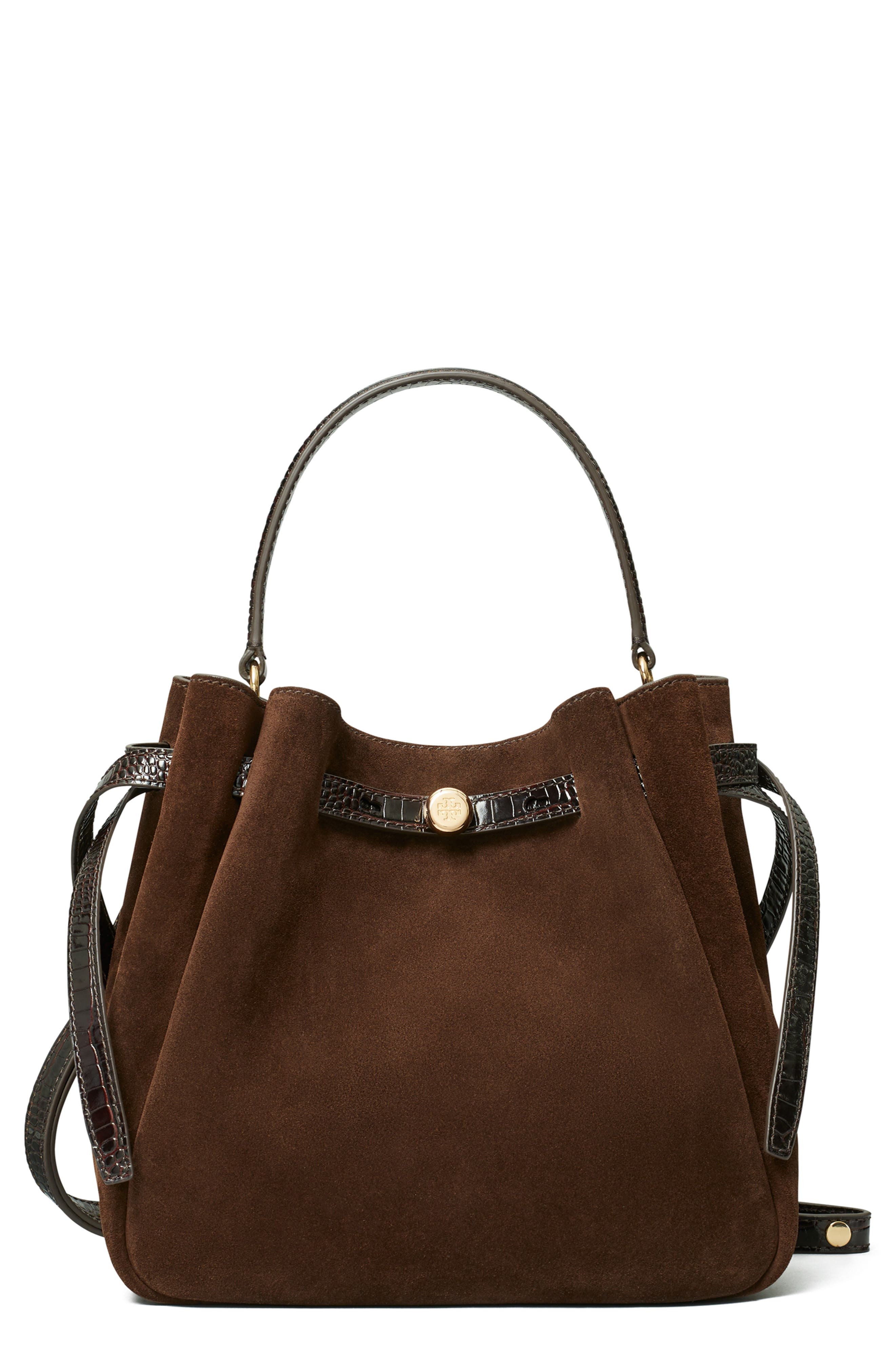 Tory Burch Romy Suede汤丽柏琦水桶包