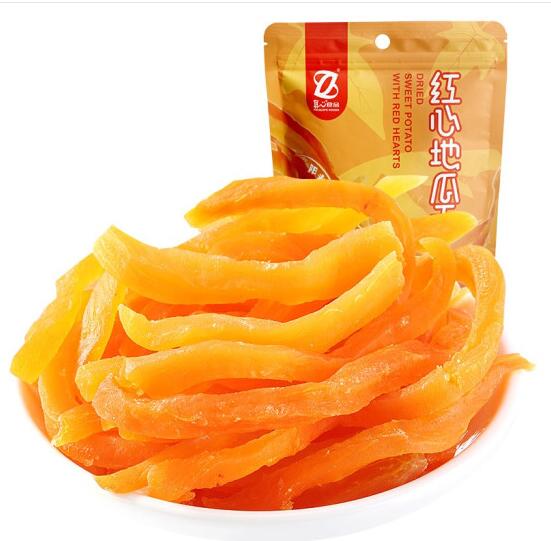 10.9元包邮！真心 地瓜干500g*1袋