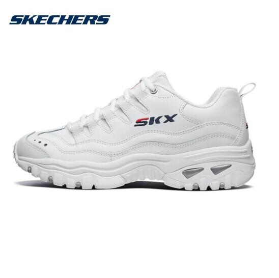179元包邮！Skechers斯凯奇纪念款潮流复古厚底老爹鞋熊猫鞋男士