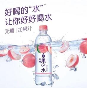 【临期】5.5元包邮！可口可乐 纯悦 无糖果水（水蜜桃味）450ml*5瓶