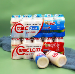 29.9元包邮！蒙牛优益c100ml原味20瓶