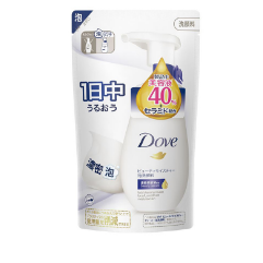 14.9元包邮！多芬氨基酸洗面奶泡沫洁面乳替换装140ml