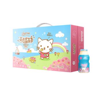 【0.63元/罐】46元包邮！吾尚猫猫儿童乳酸菌 100ml*72罐