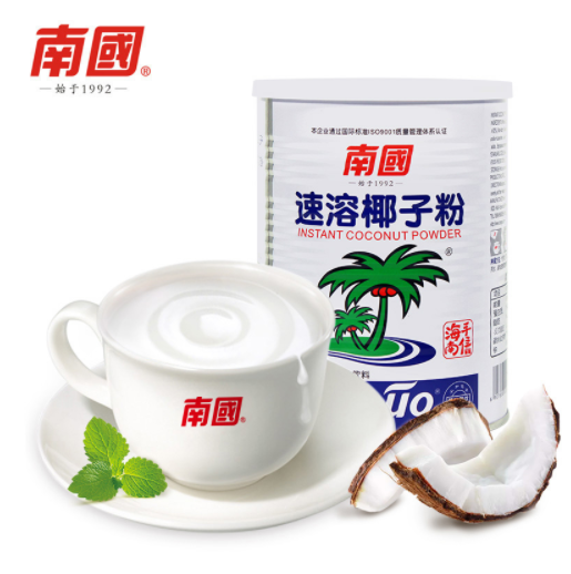 19.9元包邮！南国 高钙速溶椰子粉450g
