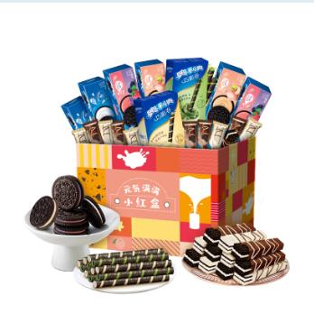 39.9元包邮！【薇娅推荐】奥利奥元气满满小红盒858g