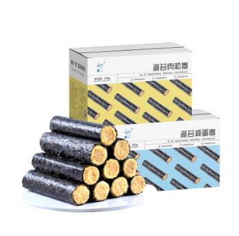 17.8元包邮！藤壶岛海苔夹心卷一箱500g