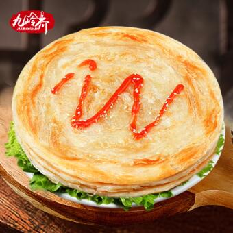 10.9元包邮！九岭夼 原味香酥手抓饼60g*20片【共1200g】