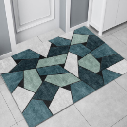 1.9元包邮！名桥 入户门垫卡通地垫