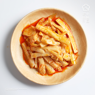 5.1元包邮！珍味小梅园 下饭香辣笋丝100g