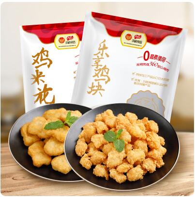 66.9元包邮！凤祥食品 鸡米花500g*2袋+鸡块500g*2袋