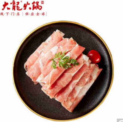 【折18元/件】108.72元包邮！大龙火锅 羊肉火锅肉卷250g*6件