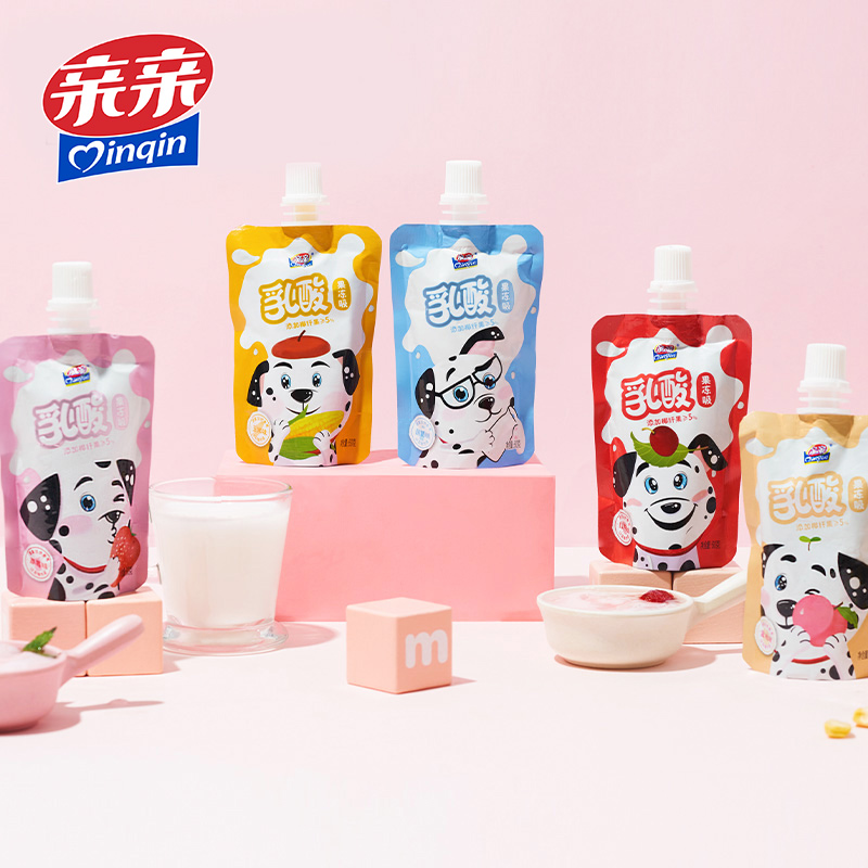 【亲亲】乳酸吸吸果冻60g*15支