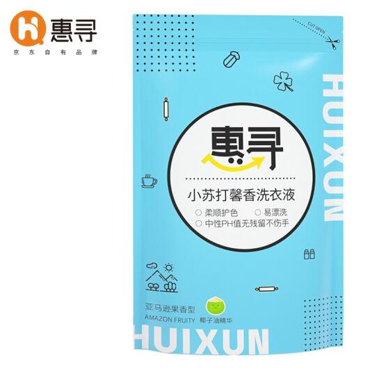 1分钱包邮！惠寻洗衣液450g*1袋 