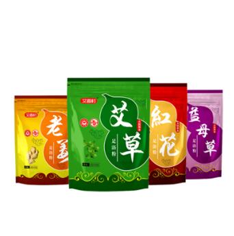 9.9元包邮！艾香村艾草艾叶泡脚中药720g