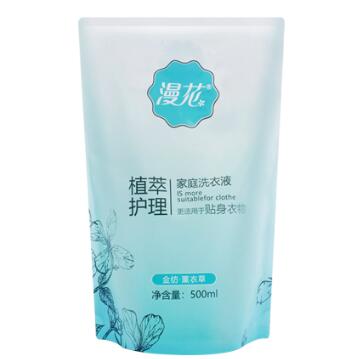 1.9元包邮！漫花香薰洗衣液500ml