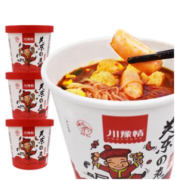 15.9元包邮！川豫情关东煮速食麻辣桶138g*3大桶