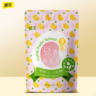 12.9元包邮！龙王豆浆豆乳燕麦片630克（30克×21包）