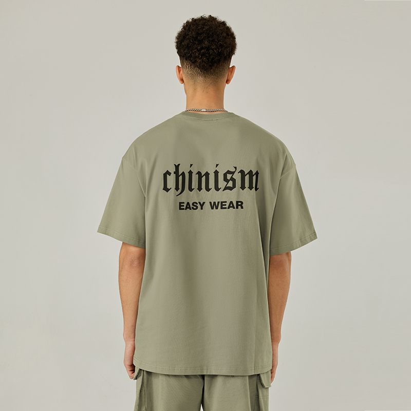 【蜜蜂惊喜社】CHINISMCH字母印花短袖