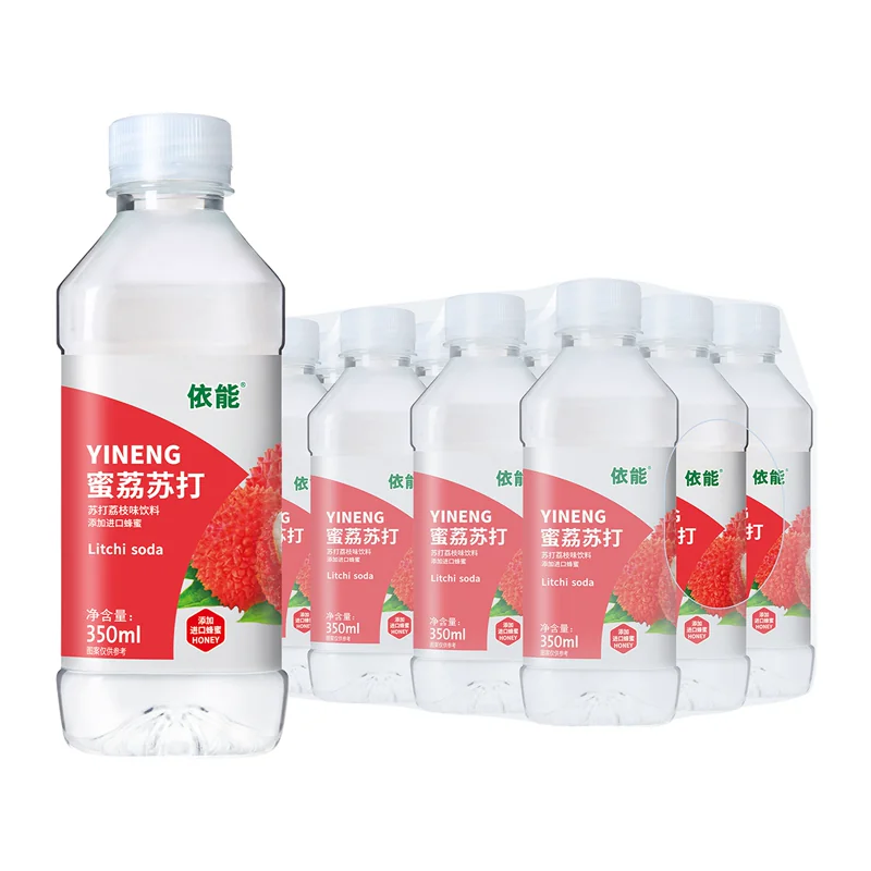 依能弱碱蜜桃苏打水350ml*12瓶