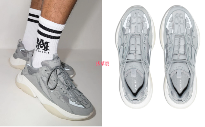 AMIRI Bone Runner骨头鞋, 邮寄美国$233