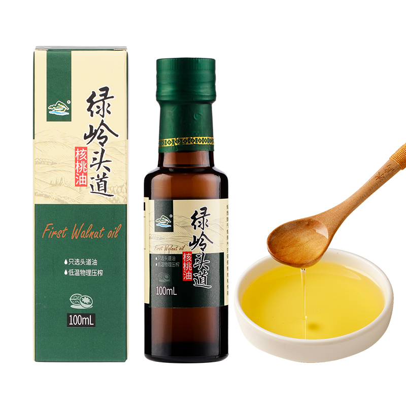 绿岭头道营养核桃油100ml*2