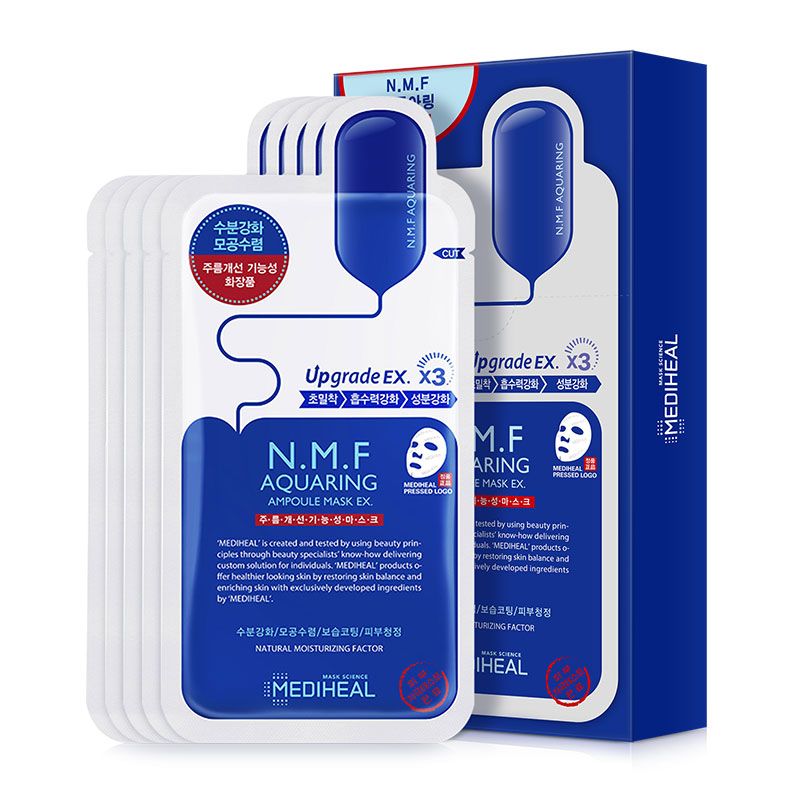 韩国美迪惠尔可莱丝水库面膜10片