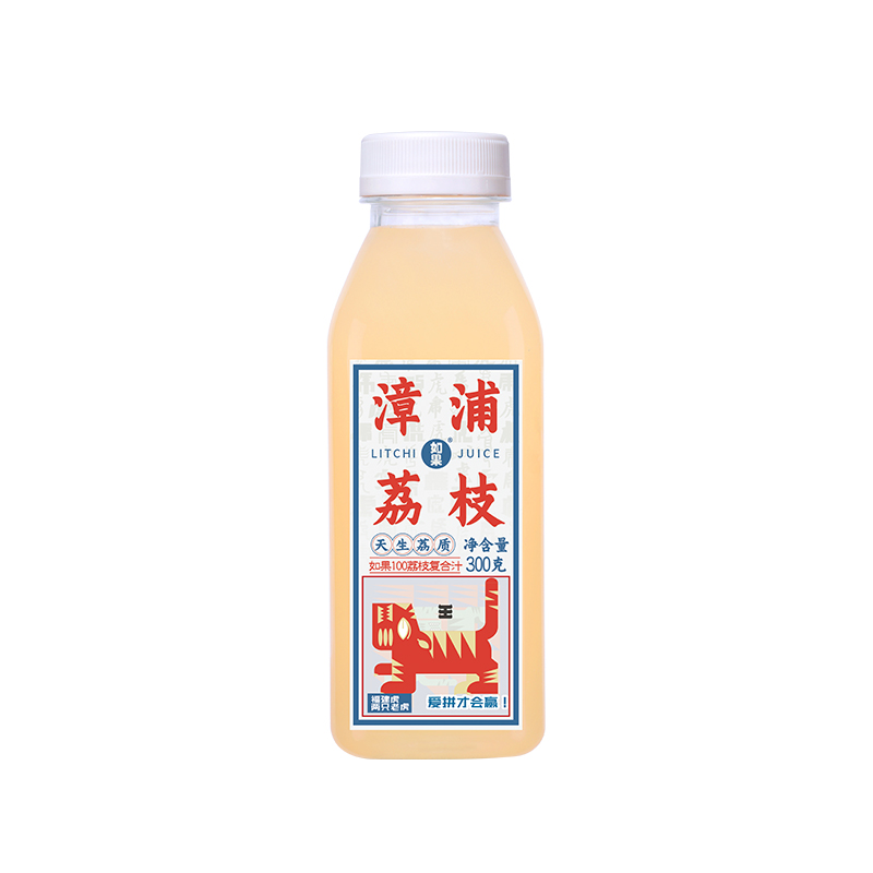 如果果汁漳浦荔枝果汁饮料荔枝汁