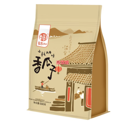 【有券的上】9.9元包邮！华味亨 瓜子1000g