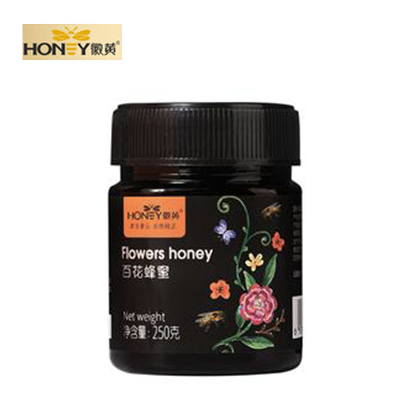 首单+签到【徽黄天然野生百花蜂蜜250g