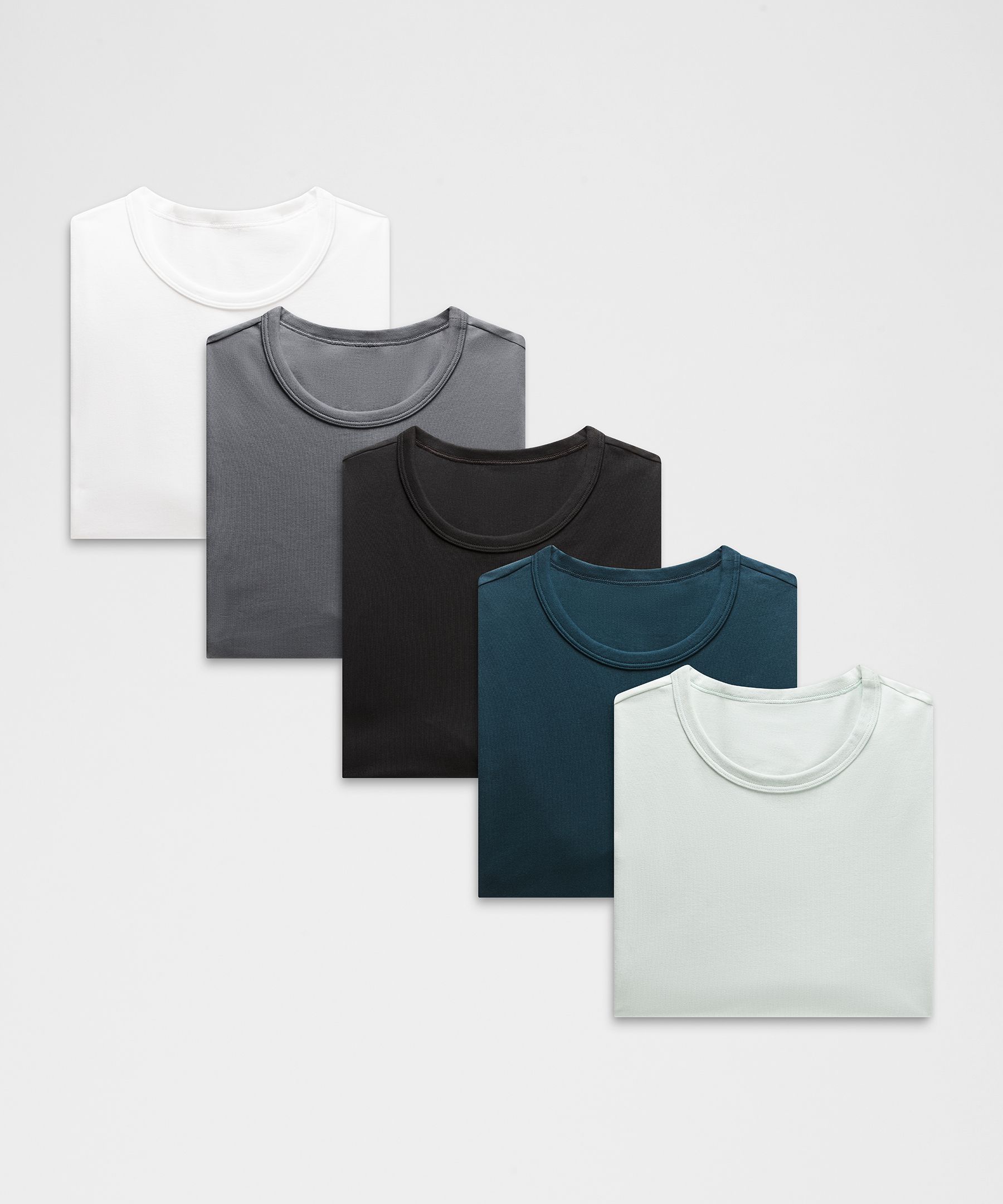 Lululemon Organic Cotton Classic-Fit T-Shirt *5 Pack