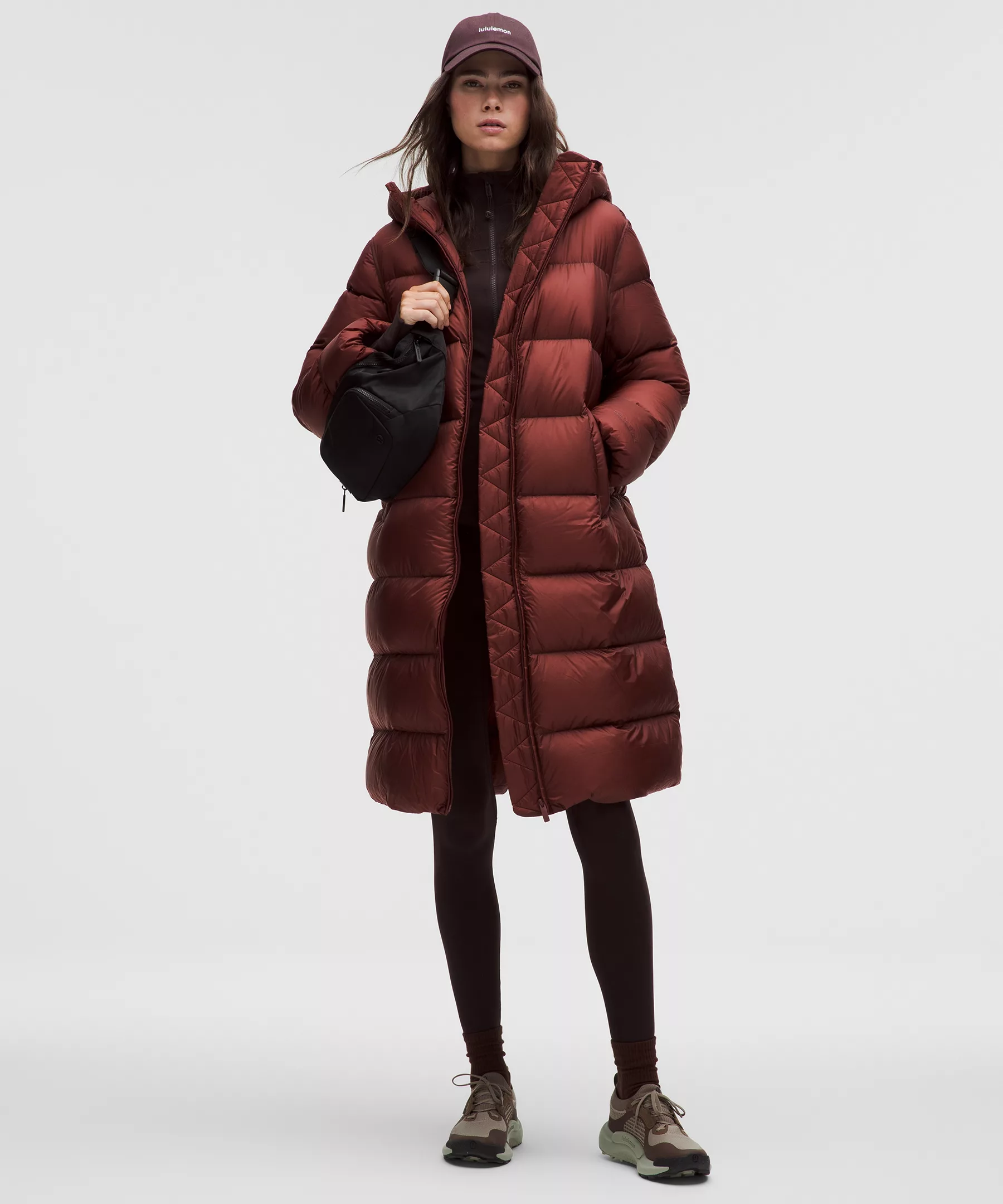 Lululemon Featherweight 900蓬女士长款羽绒服