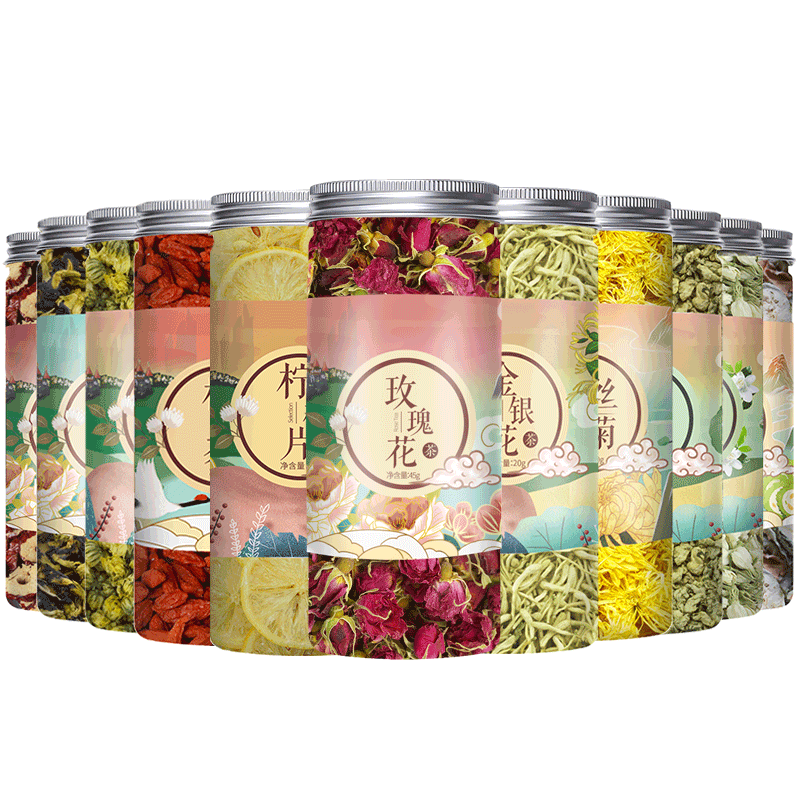 盲盒！【撸签到】几十种花茶随机发1罐
