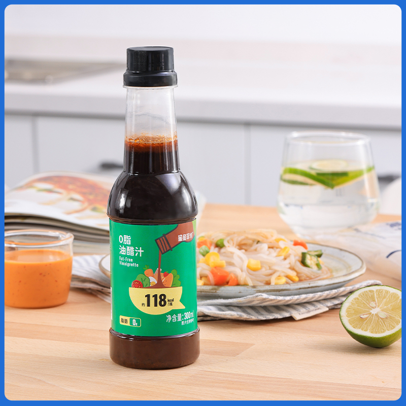 【鲨鱼菲特】0脂轻卡油醋汁300ml