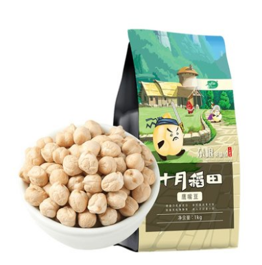 17.9元包邮！十月稻田 五谷杂粮鹰嘴豆1kg